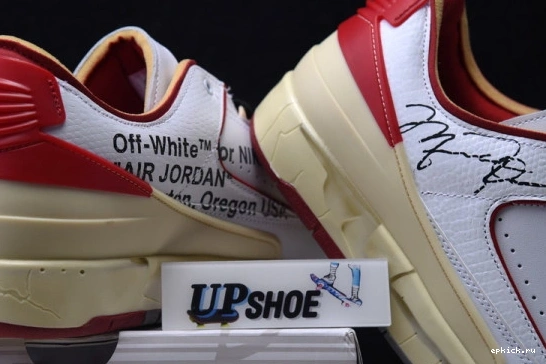 Cheap EP 2 Low DJ4375-106 White Retro O-W Air Jordan Red SP DJ4375-106 0105